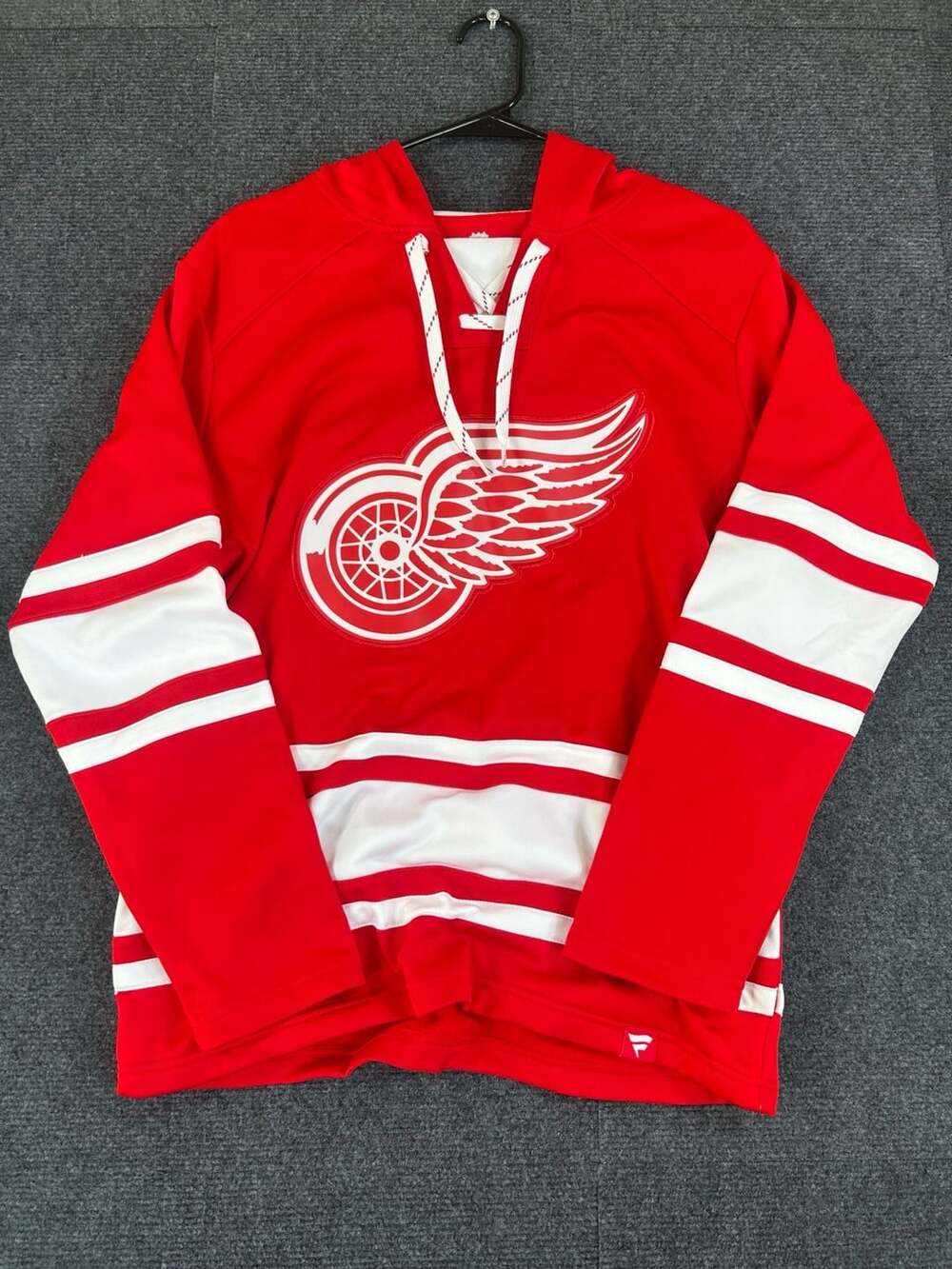 Fanatics Detroit Red Wings NHL Hoodie M/M/M Red White